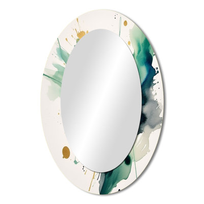 Krysten - Abstract Metal Mirror
