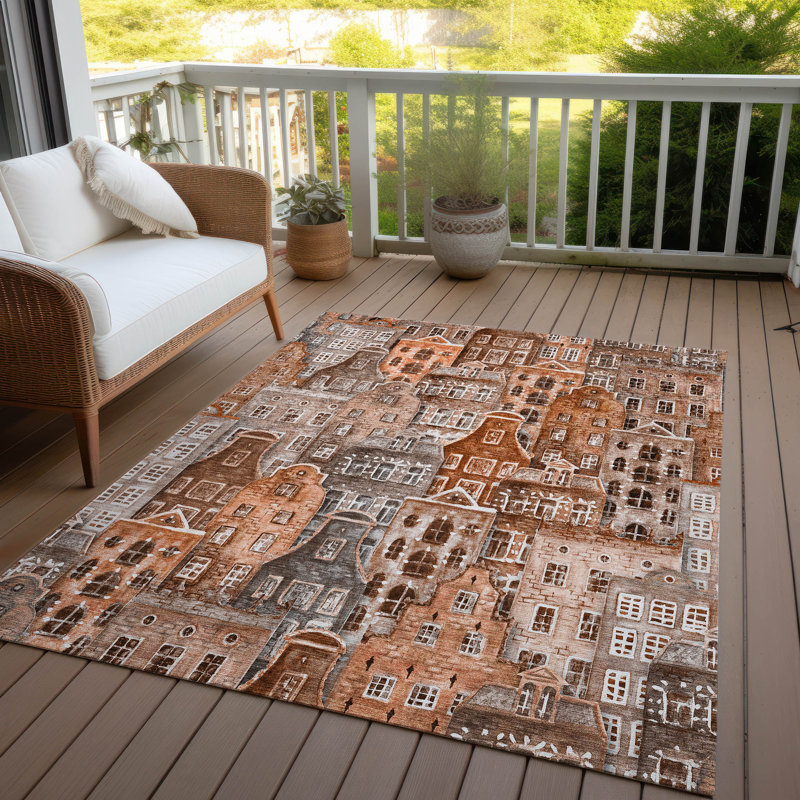 Tapis intérieur / extérieur Altair, Rectangulaire 3 pi x 5 pi