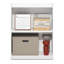 55.37cm W Manufactured Wood Shelving Unit