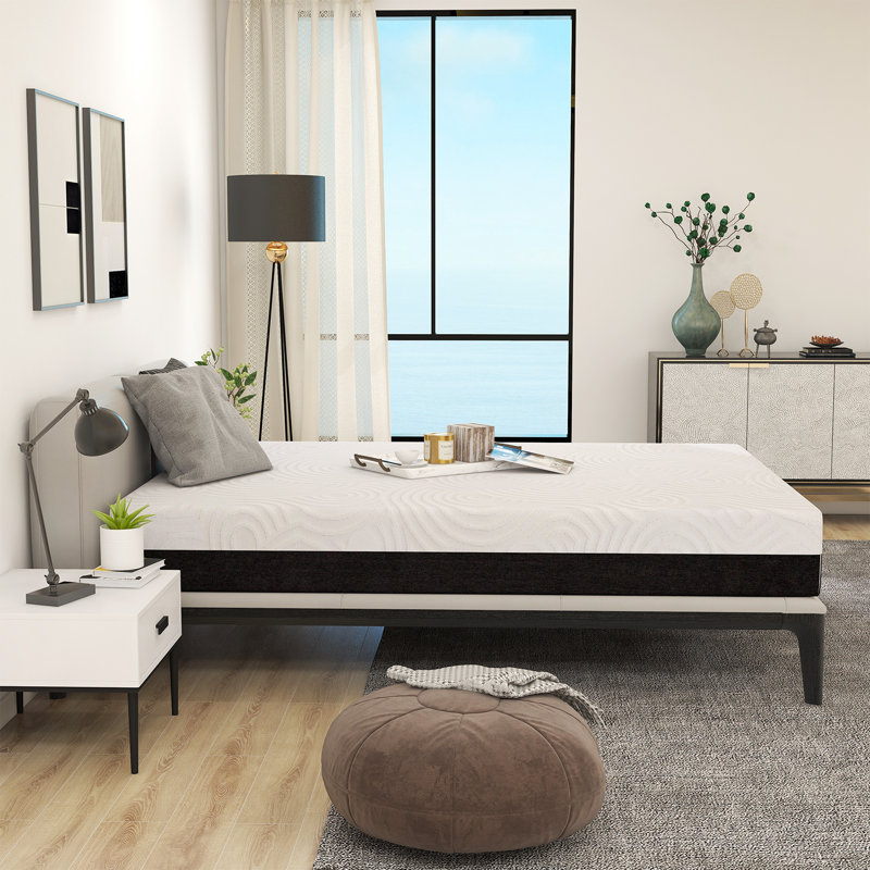 Matelas en mousse viscoélastique 10 "Tankersley Meidum, Double