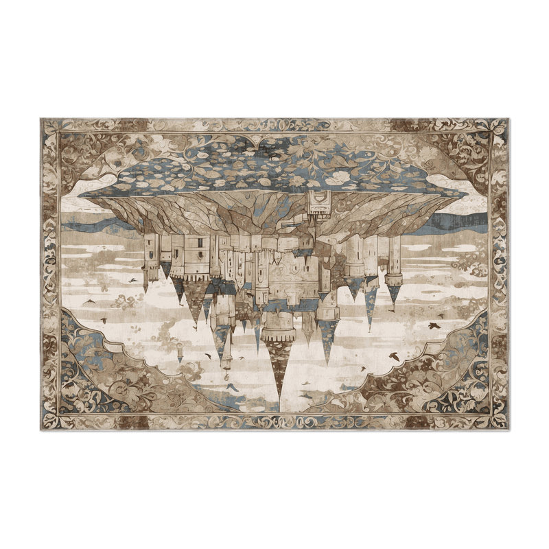 Royal Crest Indoor And Outdoor Area Rug, Rectangle 5' x 7'