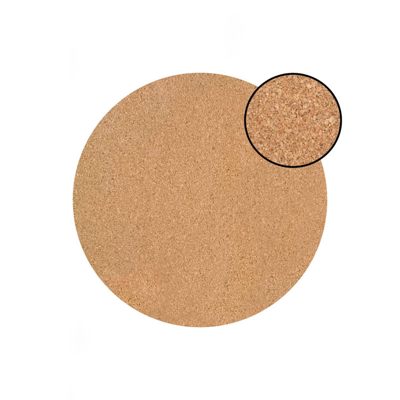 Agglomerated Cork Abstract Round Placemat And Napkin Set