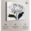 Échelle de gris fleur I, décoration florale en acrylique par Art Remedy, prête à être accrochée-838285398