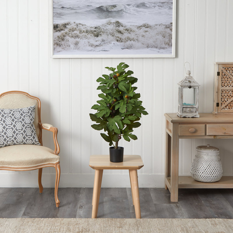 32'' Faux Fiddle Leaf Fig Tree in Pot