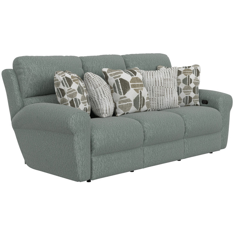 Canapé inclinable électrique Argent, Mint