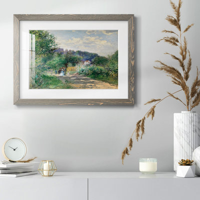 " A Road In Louveciennes "