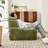 32.28″ Green Armless Bean Bag Chair Lounger Fireside Chair Mid Century Foam Chair, No Assembly Required-1488265395