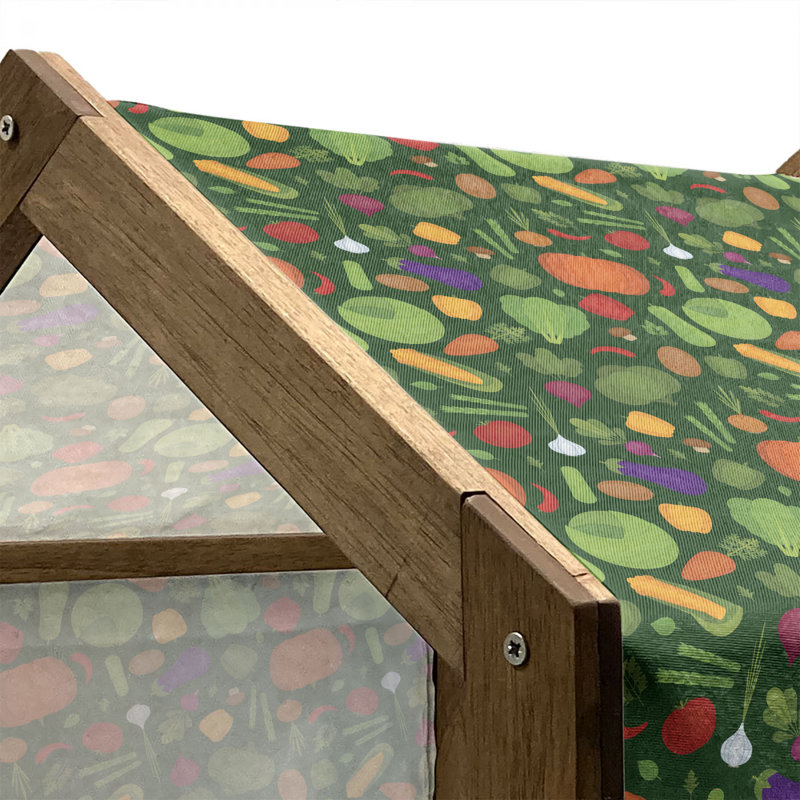 Niche en bois pour chien, H 32,28 po x l 39,37 po x P 28,35 po