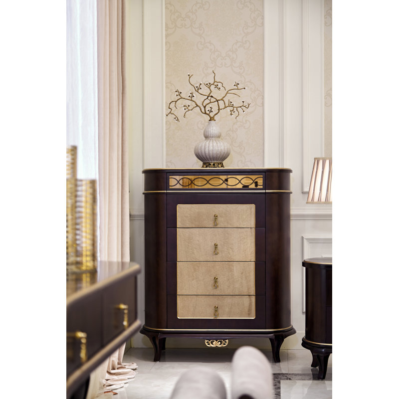 Elesia Solid Wood Accent Chest