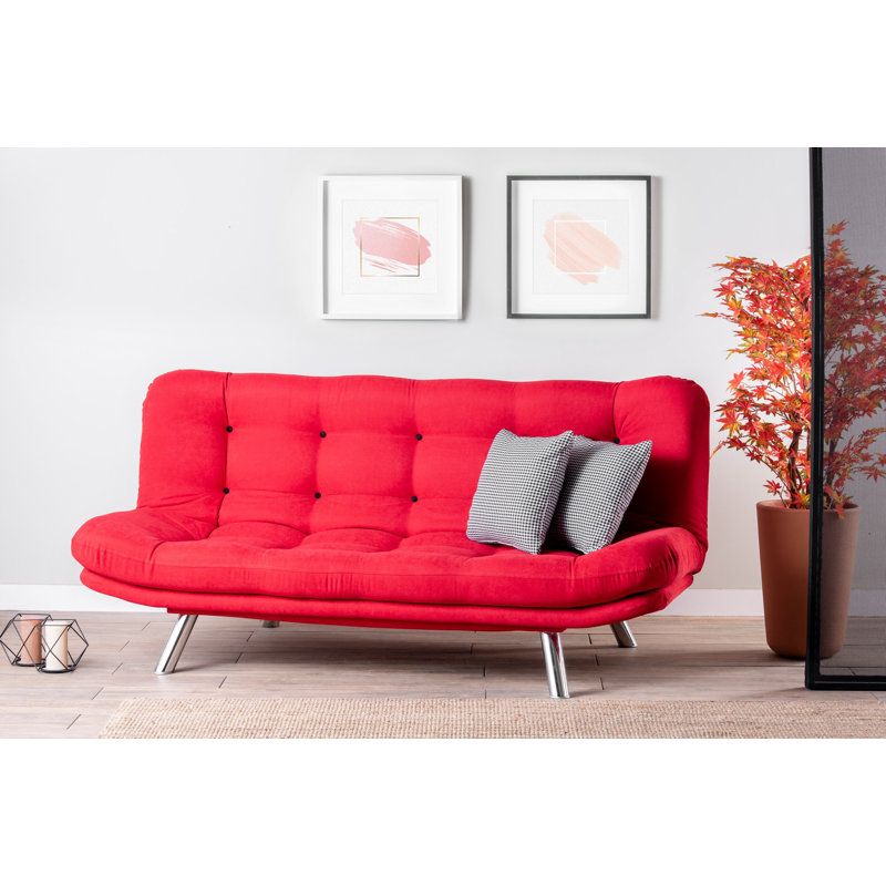 Harvinder Velvet Sleeper, Red
