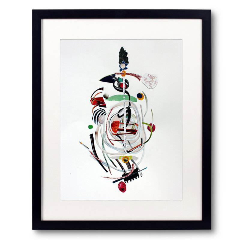 «After Climbing to the Top of Parc Guell» par Lauri Rakoff Chertok - impression encadrée, H 21,25 po x l 17,25 po