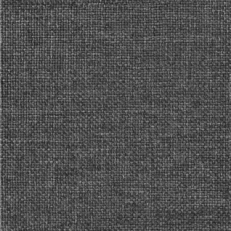 Solid Wood Bed, Natural/Dark Grey, European Kingsize (160 x 200 cm)