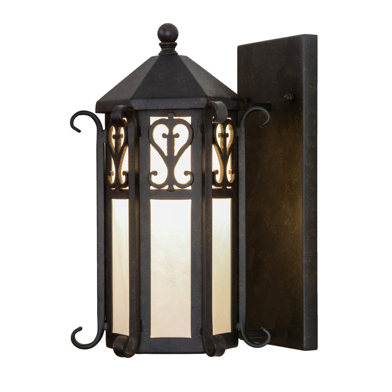 1 - Light Outdoor Wall Lantern