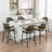 Devane Upholstered Counter Stool With Armrest-123161723