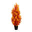 4Ft. UV Resistant Autumn Artificial Fall Cedar Tree (Indoor/Outdoor)-575748516