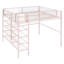 Lit mezzanine en métal avec tablettes à 4 niveaux et rangement-1529345371-1529345367
