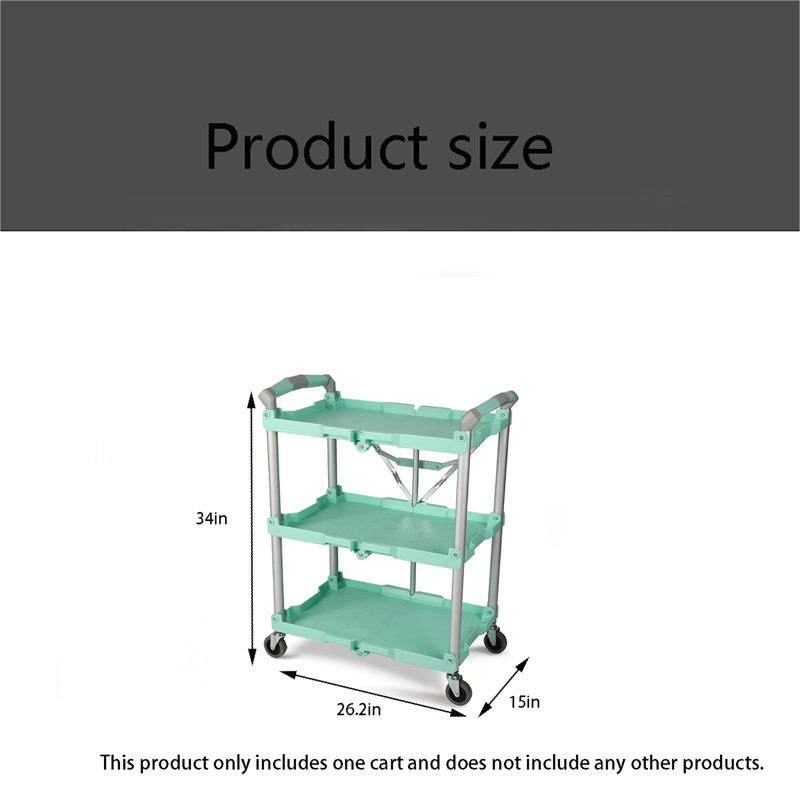 Chariot à main pliable et polyvalent, Sarcelle