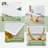 Modern Dining Table Set For 4,Rectangular Pedestal Dining Table With Chairs-320258878-320258873