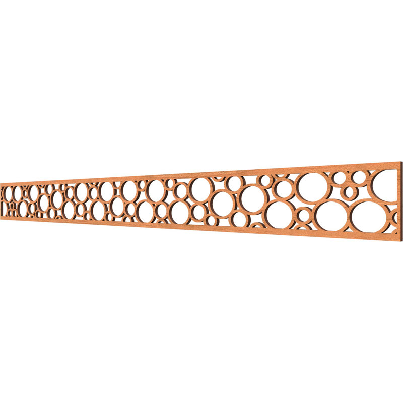 Moulure de chantournage, H 4 po x l 46,375 po x P 0,25 po, Cerisier