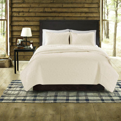 Durable Cotton Bedding Sets, Reversible Cream Style For All-season Comfort