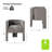 Braien 18.5'' H Upholstered Armchair-1243054249