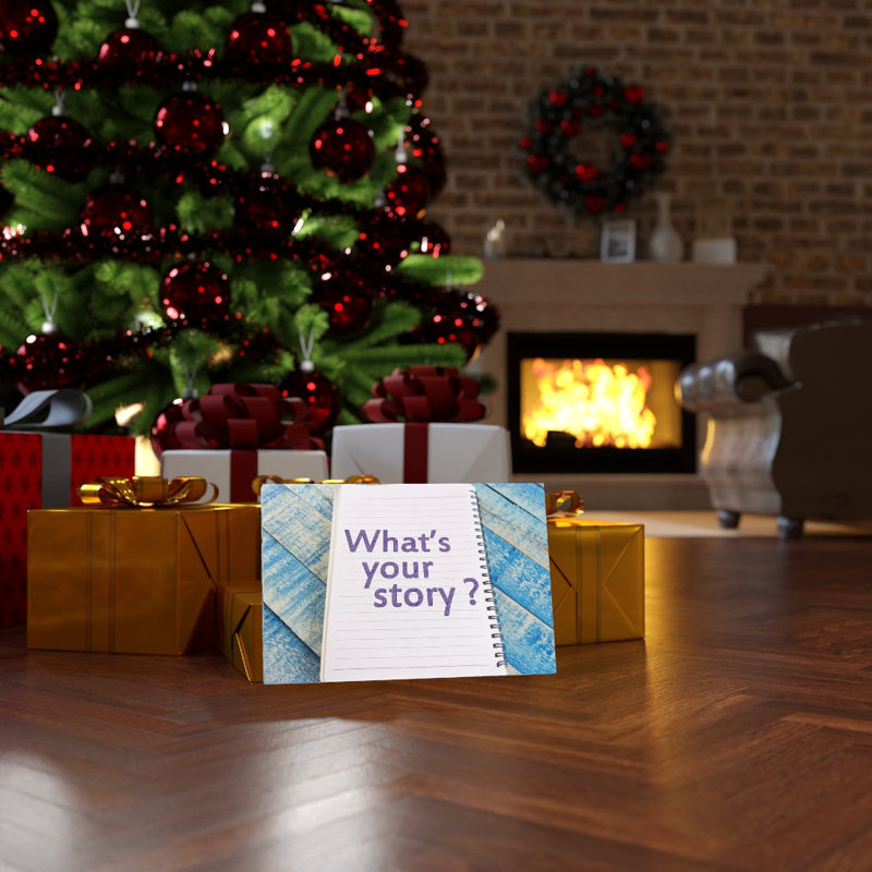 What Is Your Story - Wrapped Canvas Print, 30cm H x 46cm W