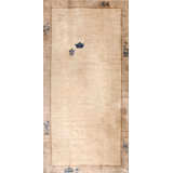 Antique Chinese - Peking Oversized Room Size Wool Ivory Rug