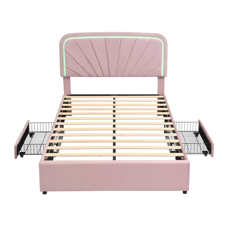 Upholstered Bed, Double (4'6)
