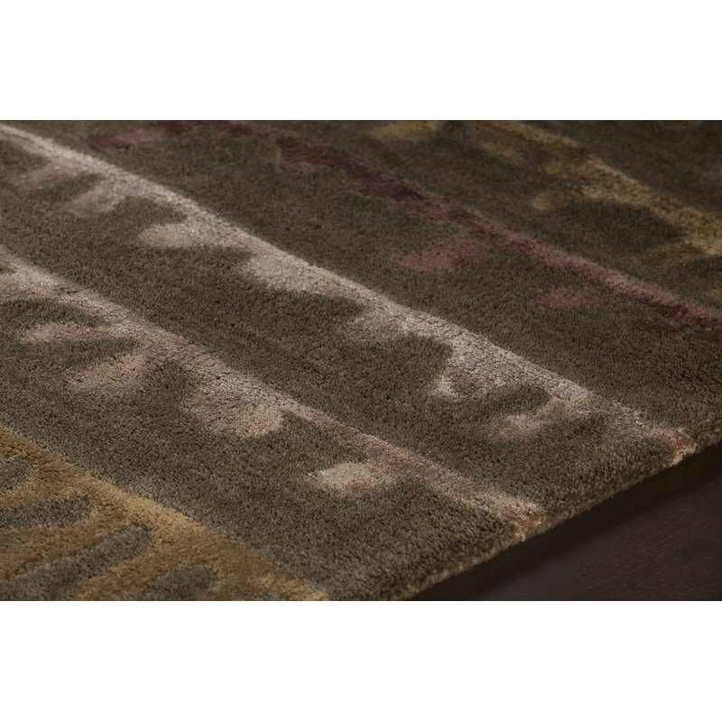 Navyan Khaki Area Rug, Rectangle 7'9" x 10'6", Brown