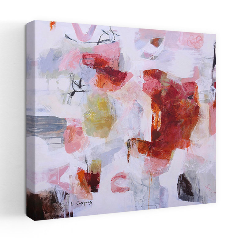 Doux chiffres de délices, art contemporain abstrait, H 24 po x l 24 po