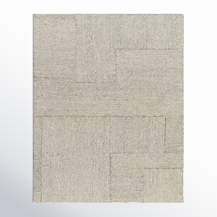 Elmina Hand Tufted Wool Abstract Indoor Rug