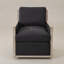 Fauteuil pivotant rembourré 27 po-1394753746