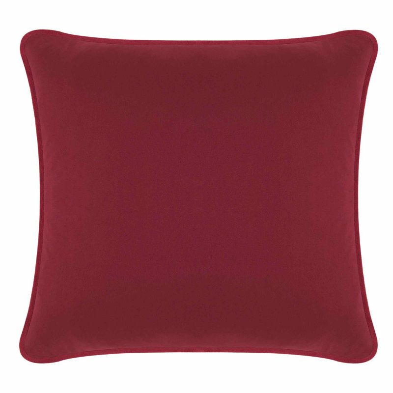 Sparkles Home Santa Rhinestone Pillow | Holiday Christmas Design | Feather Insert | Machine Washable, Square 20"