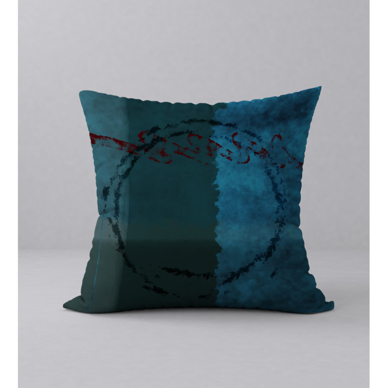 Reversible Throw Pillow, 18" x 18"