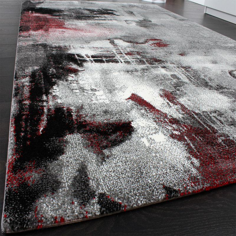 Abstract Indoor Rug, Rectangle 2'8" x 4'11"