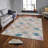 Premium Polyester Area Rug (5.2 x 7.5 ft), 100% Antibacterial, Non-Slip Underside, 0.3 in Pile Height | Machine Washable, 3D Digital Print, Durable Woven Carpet | Ideal for Living Room, Bedroom & Dining Spaces-1853622035