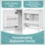 Meuble-lavabo simple 30 po avec plateau en céramique Daisy-811195082