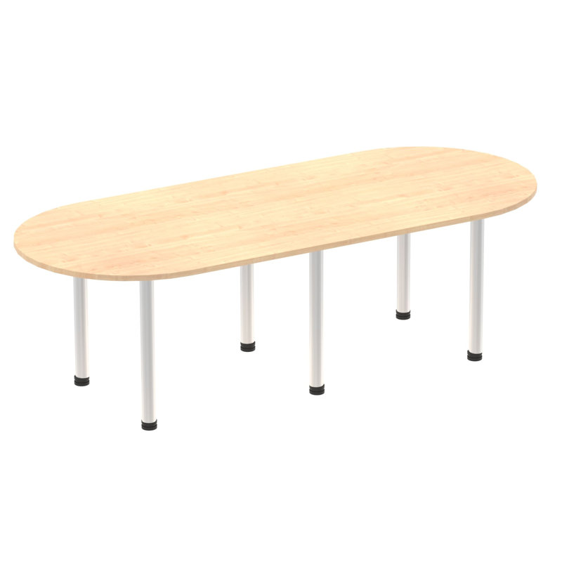 Kyvan 240cm Rectangle Conference Table, Maple