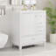 Meuble-lavabo 30 po avec lavabo, une porte avec tablette et trois tiroirs, porte à fermeture en douceur-2102690620