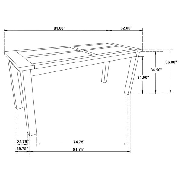 Dimensions du produit