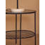 Agretha Glass Top End Table