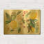 « Citrus Summer 1 v2 » de Kristy Rice, tableau mural en métal doré, 40,6 cm x 30,5 cm-160393538