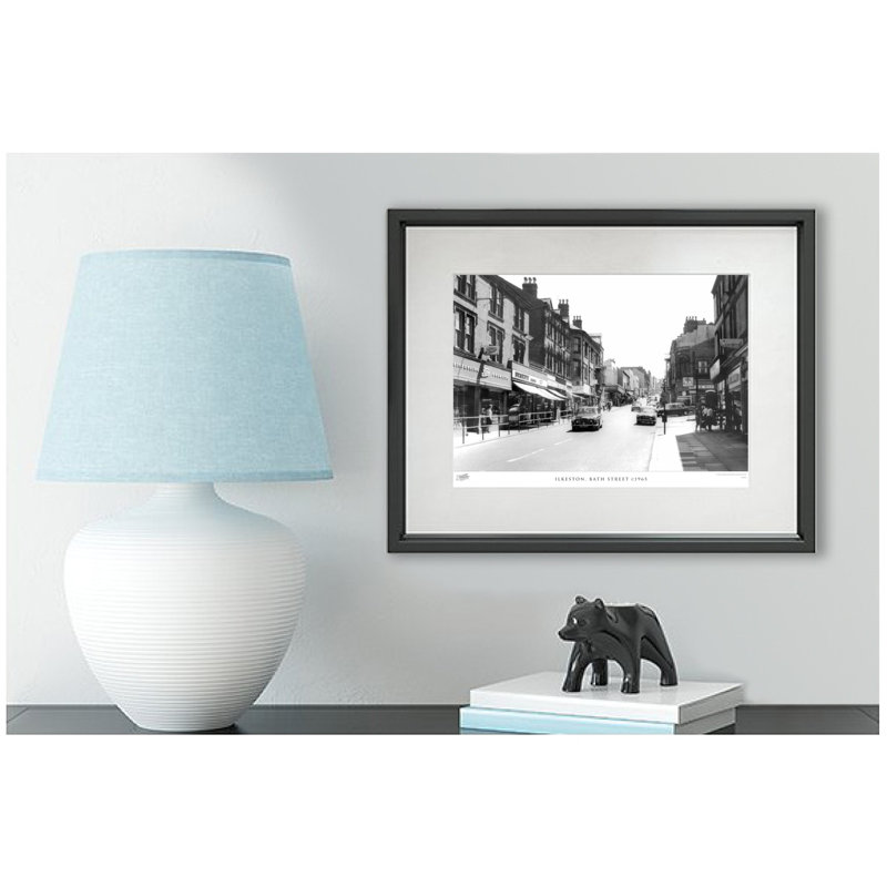 Ilkeston, Bath Street C1965 - Single Picture Frame Print, 28cm H x 36cm W x 2.3cm D