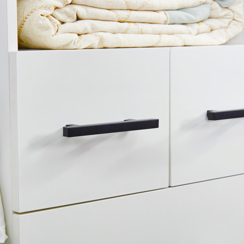 Ellysa 96'' Closet System, White