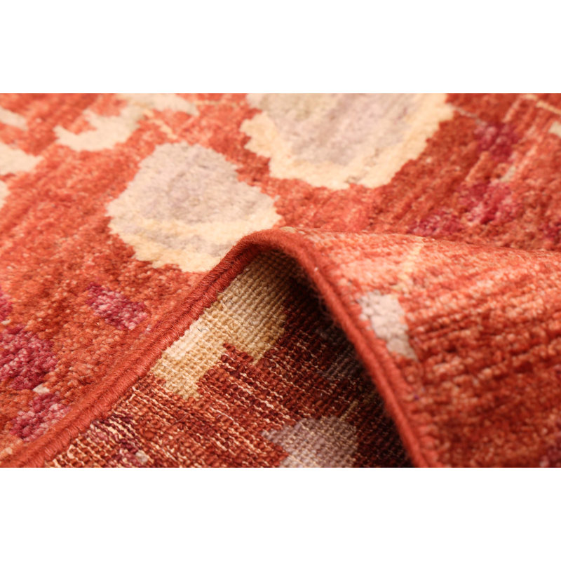 Tapis cuivre Peshawar Ziegler 8 pi 10 po x 11 pi 11 po