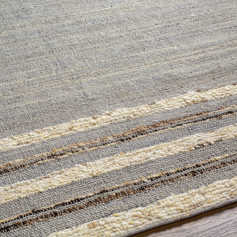 Bowry Area Rug in Gray, Rectangle 2' x 3'