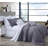 Light Blue Cotton Reversible 3 Piece Comforter Set-75099540