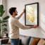 Delicate Study Botanical - Framed Print-583044547-583044549