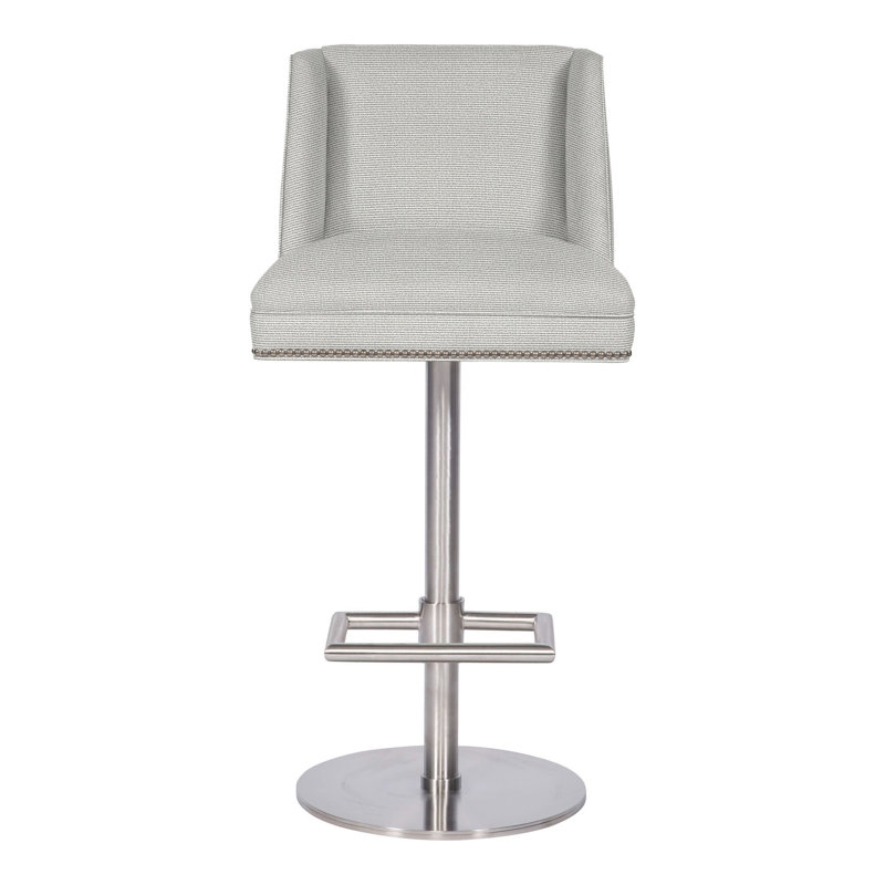 Michael Weiss 44"Ace Barstool, Callaloo Cotton, Yes