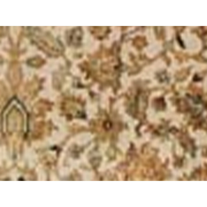 Tapis ivoire et ivoire noué à la main de haute qualité